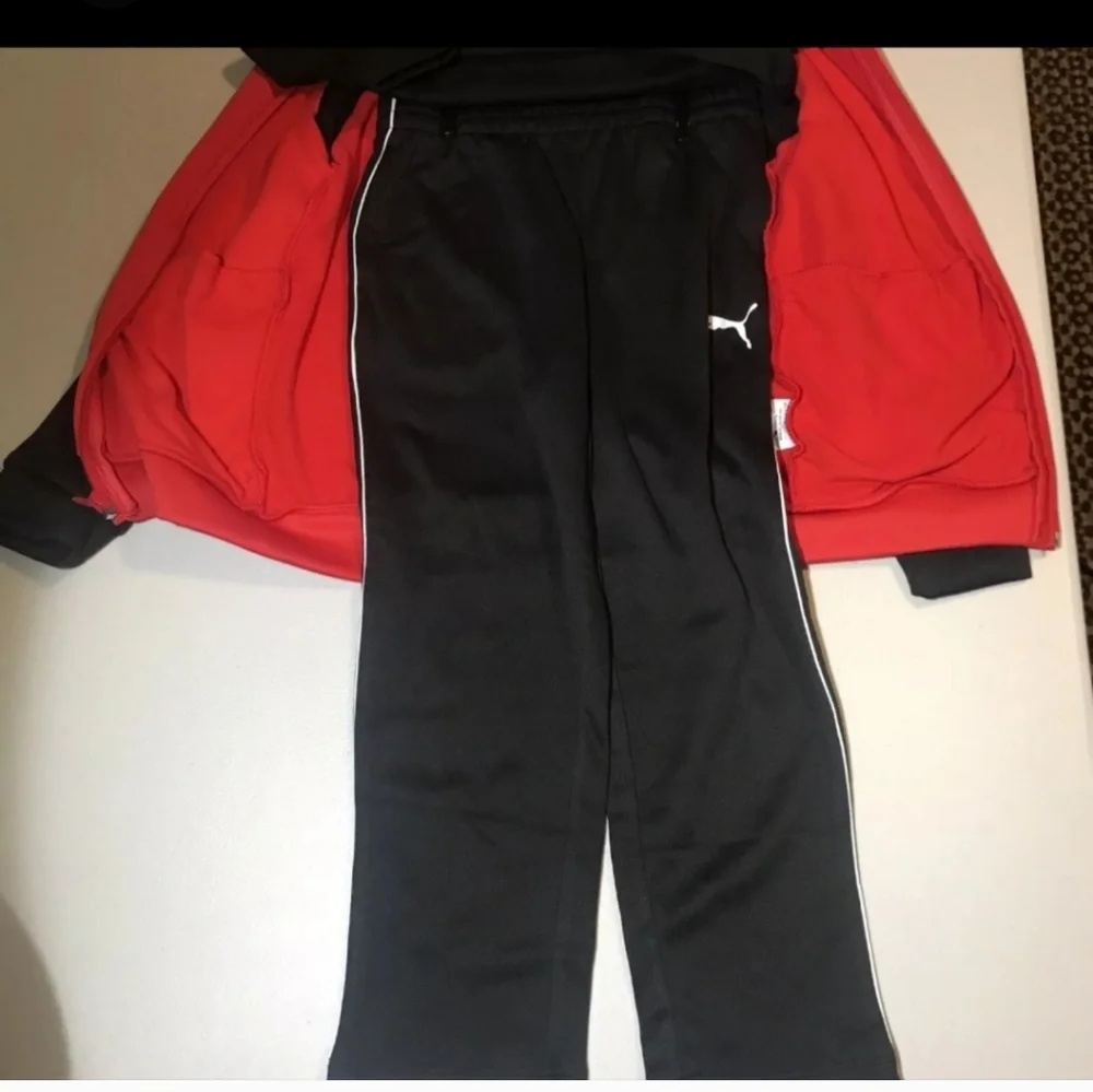 Puma Boys 3-Piece Tech Fleece Hoodie, Tee & Jogger Set nwt - Picture 6 of 7